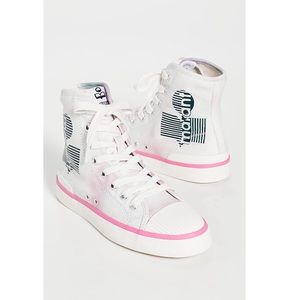 Isabelle Marant High Top Tie Dye Sneakers